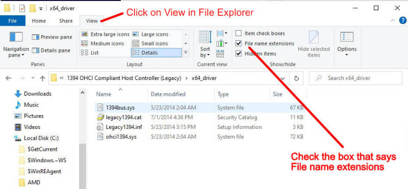 Enable File Extension in File Explorer Studio 1 Productions