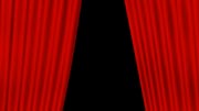 Red Moive Curtains Opening with Alpha Channel Video Background Studio 1 Productions
