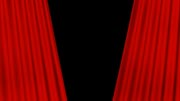 Red Moive Curtains Closing with Alpha Channel Video Background Studio 1 Productions
