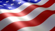 USA Flag Waving in HD Studio 1 Productions