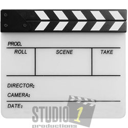 Film Slate Standard Model Studio 1 Productions