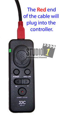 JJC SR-F2 Remote 27 ft Extension Cable Multiport Studio 1 Productions